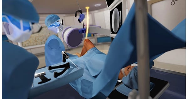 Oss VR in Knee Replacement Training