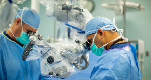 Ali H. Mesiwala, M.D., is fellowship trained in complex spine surgery and a leader in the field of sacroiliac (SI) joint surgery.