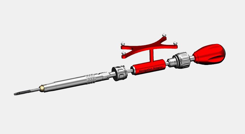 icotec VADER Pedicle System Navigated Instruments