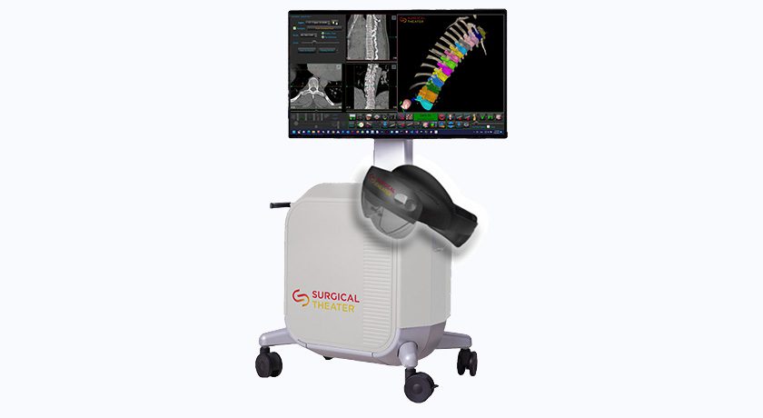 Surgical Theater SyncAR Spine Augmented Reality Spine System