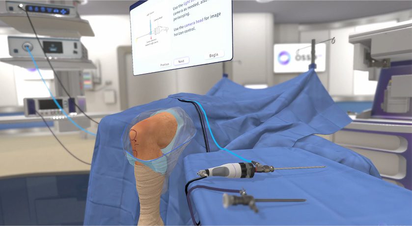 Osso VR Diagnostic Knee Arthroscopy