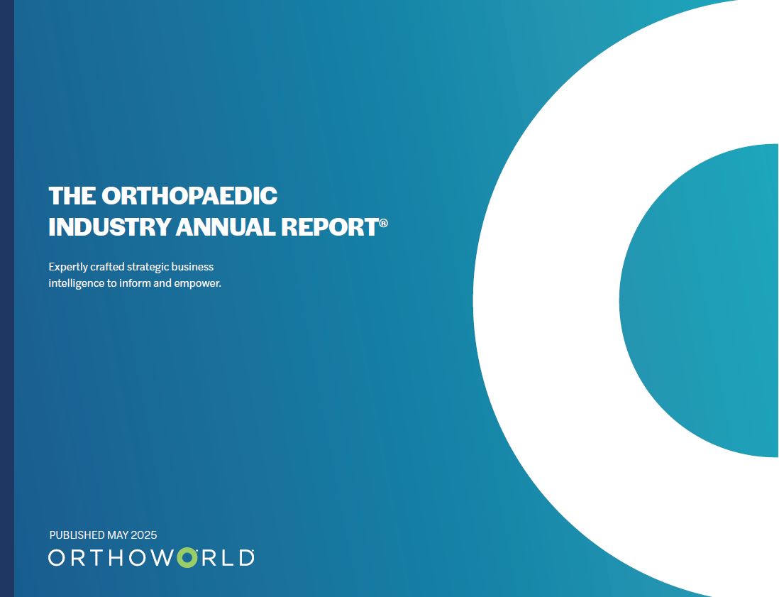 ORTHOPAEDIC INDUSTRY ANNUAL REPORT