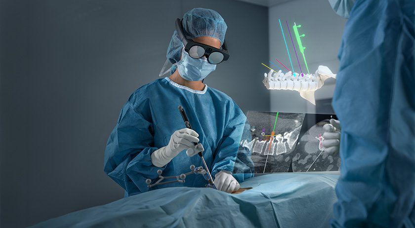 Brainlab Announces FDA 510(k) Clearance and US Launch of Spine Mixed Reality Navigation