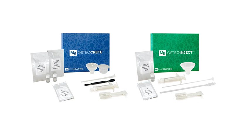 Bone Solutions Mg-OSTEOCRETE and Mg-OSTEOINJECT