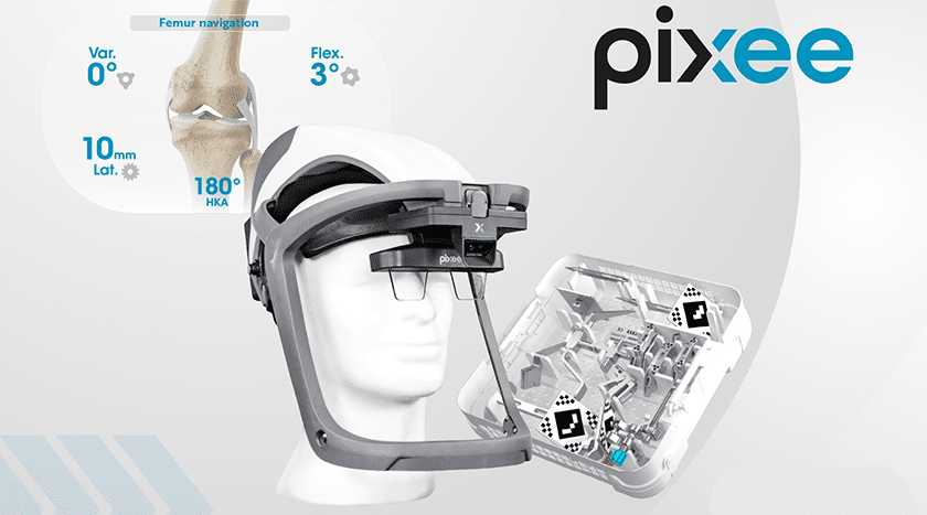 Pixee Medical Knee+ NexSight Augmented Reality